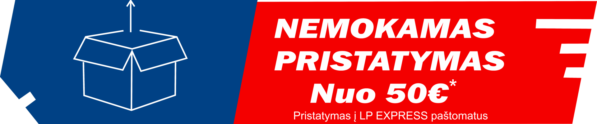 Nemokamas pristatymas