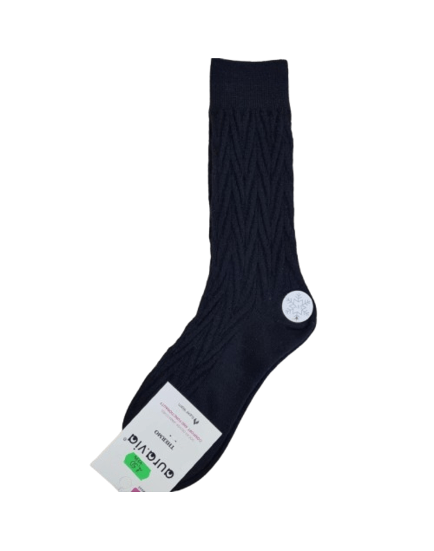 Šiltos moteriškos kojinės su alpaka