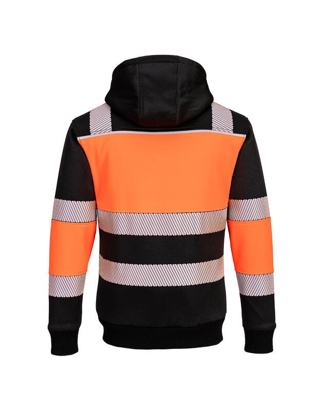 Žieminis gero matomumo džemperis su užtrauktuku 1