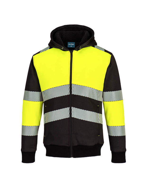 Žieminis gero matomumo džemperis su užtrauktuku 2