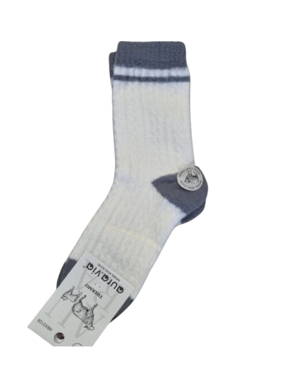 Šiltos moteriškos kojinės su alpaka