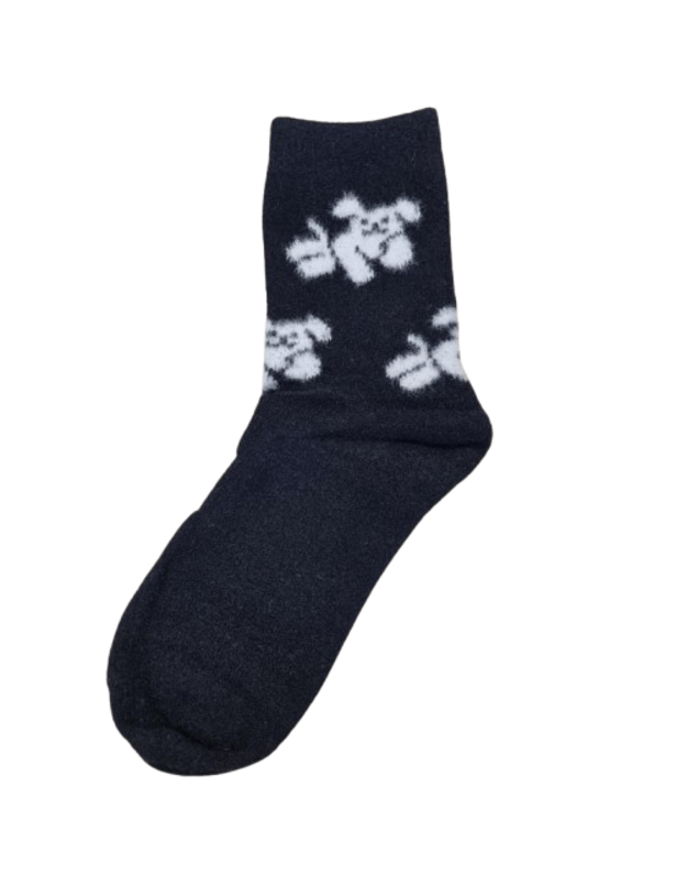 Šiltos moteriškos kojinės su alpaka