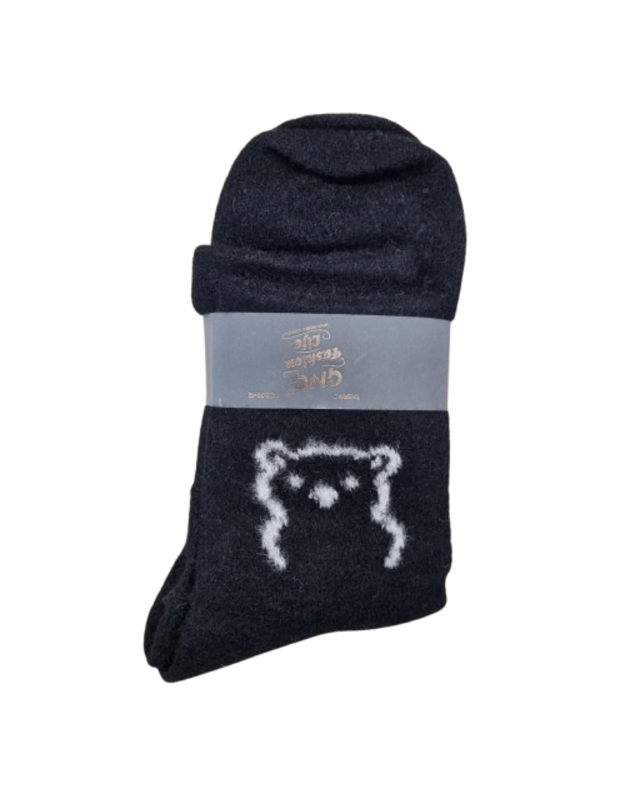 Šiltos moteriškos kojinės su alpaka