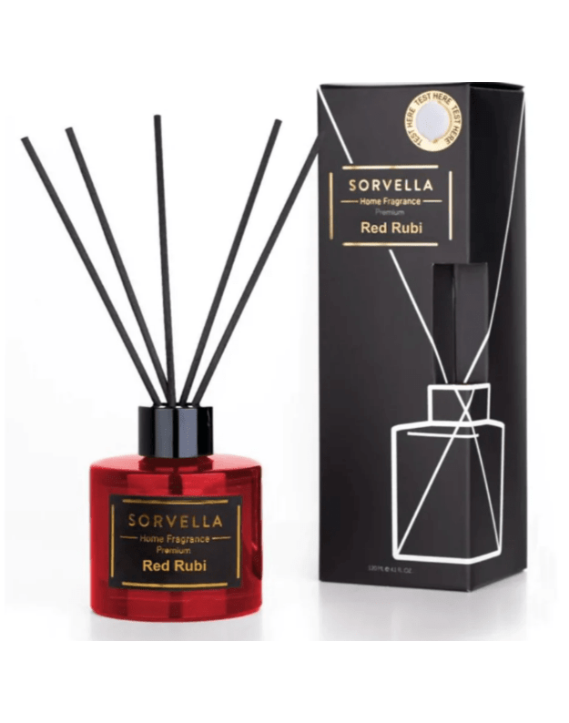 SORVELLA Red Rubi namų kvapas, 120 ml